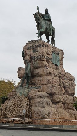 004_Palma-Plaça d´Espanya-Jakub I. Aragonský