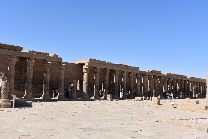 027.Eg_Philae Temple-West Colonnade